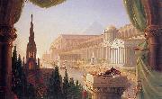 Thomas Cole The dream of the architect painting